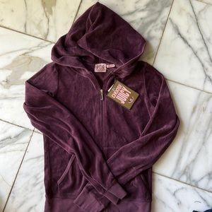 Juicy Couture velour Long Sleeve Hoodie